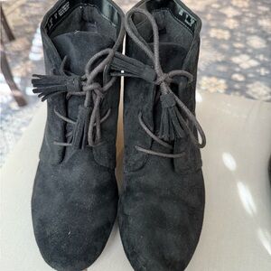 Dr. Scholl's Black Suede Shoes